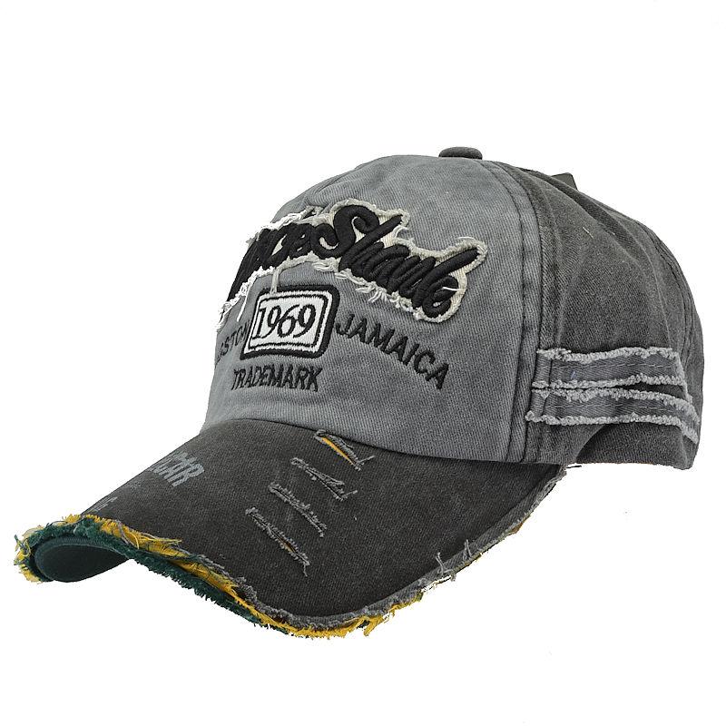 Cap Rock Shark Trucker Biker 1969 Jamaica grau